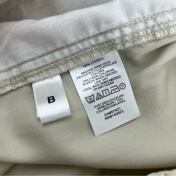 NWT LOFT Elastic Waist Khaki Casual Shorts Large - Picture 6 of 6